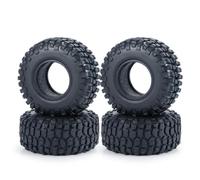 GNOVIATL 4pcs 1 0 pollici di gomma in gomma pneumatici per terreno fango 50 54 58 62 64 65 mm Compatibile con 1 18 1 Modelli di auto RC a 24 SCX24 Simile(8749A-25x54x24mm)