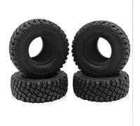 GNOVIATL 4pcs 1 0 pollici di gomma in gomma pneumatici per terreno fango 50 54 58 62 64 65 mm Compatibile con 1 18 1 Modelli di auto RC a 24 SCX24 Simile(9183D-24x58x20mm)