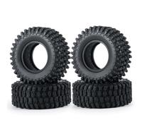 GNOVIATL 4pcs 1 0 pollici di gomma in gomma pneumatici per terreno fango 50 54 58 62 64 65 mm Compatibile con 1 18 1 Modelli di auto RC a 24 SCX24 Simile(8745A-25x50x20mm)