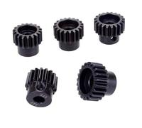 GNOVIATL 5pcs metal 32p 5 mm set di ingranaggi del pignone 17t 18t 18t 20t 21t ingranaggi a motore indurito compatibile con parti di carrello rc buggy