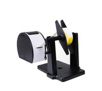 GNOVIATL Avvolgitore manuale per etichette compatibile con TSC Godex e altre stampanti Bobina di carta di codici a barre