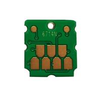 GNOVIATL Compatibile con Workforce Pro WF C8190 C869R C8610 C8690 WF-C8690 WF-C869R C8190D3TWC del serbatoio 'inchiostro per rifiuti(3pcs T6714 chip)