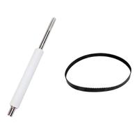 GNOVIATL Rullo e cinghia di trasmissione principale G77023M compatibili con le stampanti termiche per etichette con codici a barre Z4M Z4MPlus