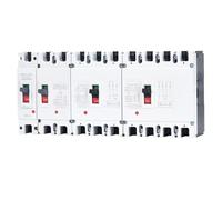 GNQUKEBWH Interruttore Automatico DC 1000V 500V 2P 3 4 Poli Mccb 48V 72V 96V 200V 250V Tensione 100A 160A 200A 250A 400A 630A Protezione Solare fotovoltaica 1 pz(100A,3P DC750V)