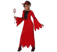 gnrique - Costume Da Diavolessa Taglia 10/12 Anni 10575
