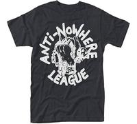 Gns Anti Nowhere League Logo Men's Fashion T-Shirt Black M