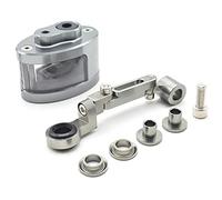 GNSDHJIK CNC Moto Serbatoio Olio Fluido Freno Tazza Serbatoio Staffa Di Supporto PER S GSXR GSX-R 600 750 1000 K1 K2 K3 K4 K5 K6 K7 K8 K9(Grigio)