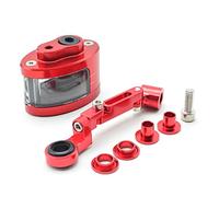 GNSDHJIK CNC Moto Serbatoio Olio Fluido Freno Tazza Serbatoio Staffa Di Supporto PER S GSXR GSX-R 600 750 1000 K1 K2 K3 K4 K5 K6 K7 K8 K9(ROSSO)
