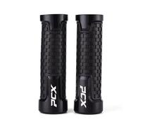 GNSDHJIK Manopole Manubrio per PCX125 2018 2019 2020 2021 2022 2023 2024 Manopole Manubrio CNC Manopole Manubrio Gomma(Nero)