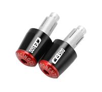 GNSDHJIK Moto Manubrio Gear Spina Bilanciata Slider per H CB500 1994-1996 1997 1998 Maniglia Bar Tappi estremità(Rosso)