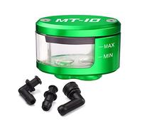 GNSDHJIK Per YH MT10 MT-10 MT 10 Tutti Gli Anni Moto Freno Frizione Serbatoio Cilindro Olio Fluido Serbatoio Coppa Olio Fluido Tazza Accessori(VERDE)