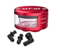 GNSDHJIK Per YH MT10 MT-10 MT 10 Tutti Gli Anni Moto Freno Frizione Serbatoio Cilindro Olio Fluido Serbatoio Coppa Olio Fluido Tazza Accessori(ROSSO)