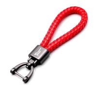 GNSDHJIK per YH Tenere700 2019 2020 2021 2022 Accessori Moto Corda Intrecciata Portachiavi Portachiavi in Metallo(Rosso)