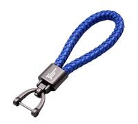 GNSDHJIK per YH Tenere700 2019 2020 2021 2022 Accessori Moto Corda Intrecciata Portachiavi Portachiavi in Metallo(Blu)