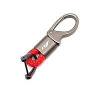 GNSDHJIK per YH YZFR1 2013-2020 21 22 23 Moto Portachiavi in Metallo Corda Intrecciata Portachiavi Accessori Moto(Rosso)