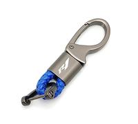 GNSDHJIK per YH YZFR1 2013-2020 21 22 23 Moto Portachiavi in Metallo Corda Intrecciata Portachiavi Accessori Moto(Blu)