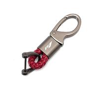 GNSDHJIK per YH YZFR1 2013-2020 21 22 23 Moto Portachiavi in Metallo Corda Intrecciata Portachiavi Accessori Moto(Wine Red)