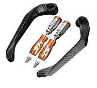 GNSDHJIK Protezione per Leve Freno Frizione Manubrio Moto per SH125 SH150 SH300 SH350 2008-2024(Arancia)
