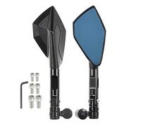 GNSDHJIK Specchio Del Motociclo Moto Scooter Lato Specchietto Retrovisore Specchi Retrovisori Per YH YZF R3 R25 2013-2018 2019 2020 2016 2017(NERO)