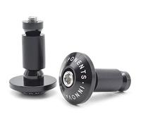 GNSDHJIK Tappi Manubrio Moto 7/8 "22 Tappo Manubrio Moto Motocross Impugnature Manubrio estremità per S GSX-R GSXR 600 750 1000 K1 K2 K3 K4 K5 K6 K7 K8(Nero)