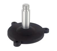 GNSS Mount 5/8 Thread Antenna GPS Base Staffa Plastica Impermeabile per Veicoli di Survey Posizionamento Esterno Nero Argento
