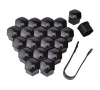 GNTHERF 20 Pezzi Copridadi Ruota, per Fiat Ducato 2006-2021 Copri Dado Esagonale per Pneumatici Tappi Protettivi Bulloni e Dadi Ruota,C 21mm