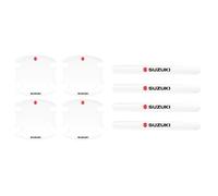 GNTHERF 8 Pezzi Maniglia Protettiva portiera, per Suzuki Vitara IV 2014-2022 2023 2024 2025 AntiGraffio a Prova di Polvere Adesivo Fessura Porta Decorazione Accessori,B