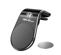 GNTHERF Auto Supporti Porta Cellulare, per Alfa Romeo Giulietta Stelvio Mito Sportiva 147 156 159 Girevole AntiGraffio Supporto Telefono Auto a Prova di Scossa e Stabile Accessori,A