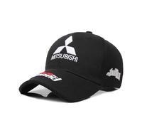 GNTHERF Berretto da Baseball per Auto, per Mitsubishi ASX Attrage Colt Eclipse EK X i-MiEV L200 Uomini Donne Regolabile Baseball cap Sport all'Aria Aperta Cappellino Visiera,B