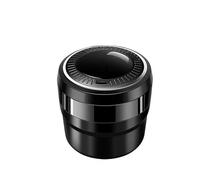 GNTHERF Posacenere Auto,per Renault Clio V / 5 2019-2024 Auto Rimovibile da Pulire Luce Coperchio Scatto portacenere autoestinguente Campeggio Allaperto,A S