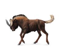 Gnu czarna | Figura realistica di animale da collezione per giochi fantasiosi, regalo per bambini dai 3 anni in su