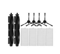 GNUFOPI Compatibile con TCL SWEEVA 6000 6500 Robot Aspirapolvere Pezzi di Ricambio di Ricambio Accessori Spazzola Laterale Principale Filtro Hepa(Set A)