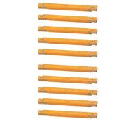 GNURBDILFO 10X Portable Righello Pieghevole In Legno da Carpentiere 100 cm / 39 Pollici