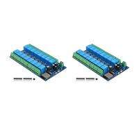 GNURBDILFO 2X Modulo Relè A 16 Canali Alimentatore DC5-12V Scheda di Sviluppo ESP32 Modulo di Sviluppo Secondario ESP32-WROOM