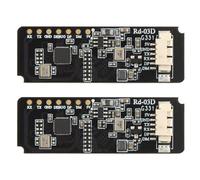 GNURBDILFO 2X Rd-03D 24G Multi-Target Traiettoria del Movimento Umano Localizzazione e Tracciamento Modulo Radar Antenna PCB Integrata