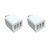 GNURBDILFO 2X Tuya Smart Zigbee 3 Adattatore USB per Switch Adattatore di Alimentazione Mini USB 5V Controllo Intelligente Della Vita Tramite Yandex