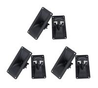 GNURBDILFO Altoparlante Tweeter Piezoelettrico da 6 Pezzi Altoparlante Tweeter nel Ceramica 150W Altoparlanti Audio Quadrati Alti