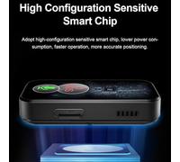 GNURBDILFO Anziani 4G Tracking Tracker SOS Wireless WiFi Caregiver Pager Localizzatore Anziani Avviso Caduta Tracker IP67 Anti Smarrimento