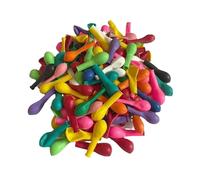 GNURBDILFO Battaglia con Palloncini nel bambù, Pupazzi da Scherma nel Legno Fatti Un Mano, Gioco Boom di Palloncini, Punzonatura (Palloncini da 200 Pezzi)