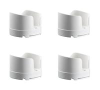 GNURBDILFO Confezione da 4 Supporti per Montaggio un Parete per WiFi Deco / E4 / P9 / S4 Whole Home Mesh, Staffa con Gestione del