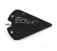 GNURBDILFO HT5 Antenna Portatile Log Periodica 1300MHz-10GHz Banda Larga Alto Guadagno 6-9dB 50Ω per Radar di Comunicazione VHF UHF SHF