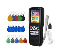 GNURBDILFO Lettore Scrittore di Schede Smart RFID NFC X100 + Programmatore Duplicatore RFID per +5XUID/CUID/T557 Criptato IC Copiatore di Chiavi