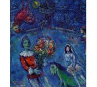 Gnvkd Ecbxz Marc Chagall Poster Marc Chagall viola gallo Astratto Arte Della Parete Marc Chagall Stampe Pittura Su Tela Vintage Per Home Decor Immagini 50x70cm Senza Cornice