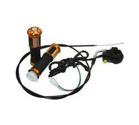 Gnyduw 22mm 7/8 '' Gomma di Alluminio Manopole Cavo Acceleratore Kill Stop Interruttore per 49cc-80cc Motorizzato Bicicletta Push Bike Parts