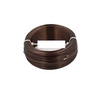 GNYVZXPLQ Filo Metallico in Alluminio, Aluminium Wire Multicolor 1mm Diameter for DIY Crafts Accessories Modeling Materials(Brown)