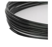 GNYVZXPLQ Filo Metallico in Alluminio, Aluminium Wire Multicolor Multiple Sizes for DIY Crafts Plant Ties Jewelry Making(BK,2.5mm about3.0m)