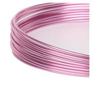 GNYVZXPLQ Filo Metallico in Alluminio, Aluminium Wire Multicolor Multiple Sizes for DIY Crafts Plant Ties Jewelry Making(PK,2.5mm about3.0m)