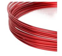 GNYVZXPLQ Filo Metallico in Alluminio, Aluminium Wire Multicolor Multiple Sizes for DIY Crafts Plant Ties Jewelry Making(Rd,1mm about10m)