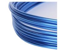 GNYVZXPLQ Filo Metallico in Alluminio, Aluminium Wire Multicolor Multiple Sizes for DIY Crafts Plant Ties Jewelry Making(Bl,2mm about5m)