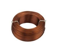 GNYVZXPLQ Filo Metallico in Alluminio, Aluminum Wire Multicolor Multiple Sizes for DIY Jewelry Making(Dark Brown,1.5mm 5meter)